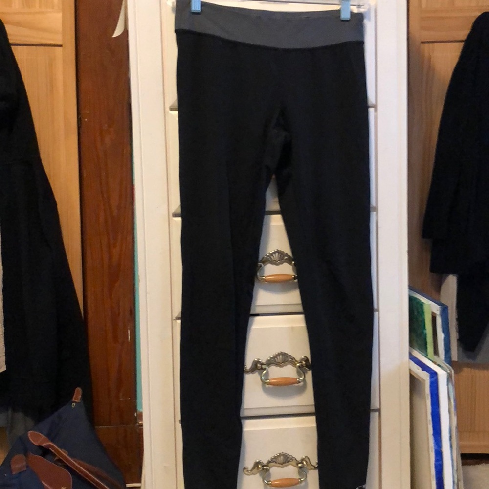 Full length black leggings